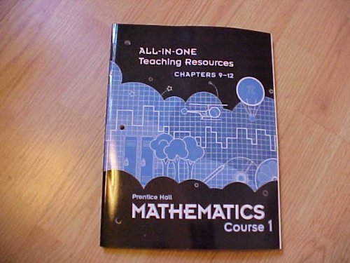 Immagine dell'editore per All-in-One Teaching Resources, Chapters 9-12, Prentice Hall Mathematics Course 1 (Prentice Hall Mathematics, Course 1) venduto da SecondSale
