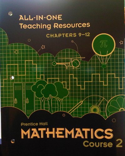 Stock image for Mathematics Course 2/ALL-IN-ONE Teaching Resources Chapters 9-12 for sale by HPB-Red