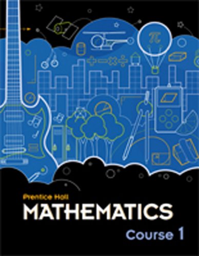 9780133721430: Prentice Hall Mathematics, Course 1: All-in-One Student Workbook, Version B