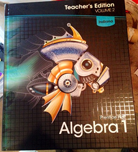 Stock image for Algebra 1 (Indiana Teacher's Edition) for sale by Allied Book Company Inc.