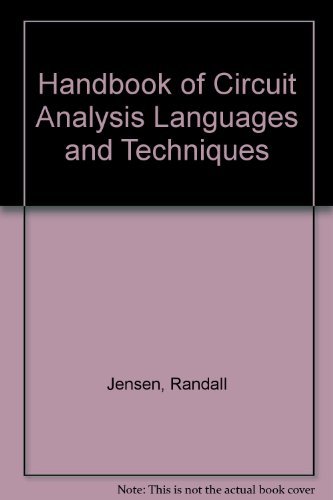 9780133726497: Handbook of Circuit Analysis Languages and Techniques