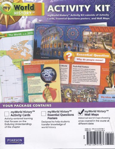 9780133727067: MIDDLE GRADES SOCIAL STUDIES 2012 HISTORY WALL MAPS