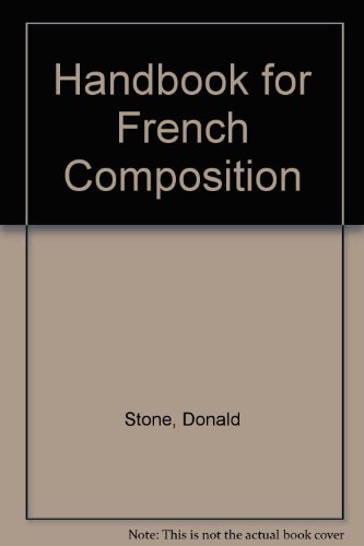 9780133727142: Handbook for French Composition