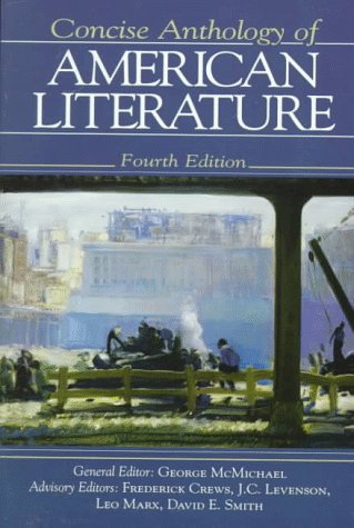 Beispielbild fr Concise Anthology of American Literature zum Verkauf von ThriftBooks-Dallas