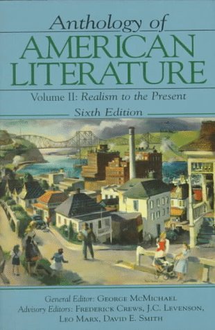 Stock image for Anthology of American Literature Vol. 2 : Realism to the Present for sale by Better World Books