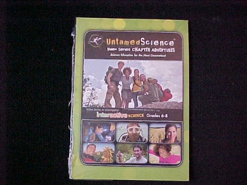 Beispielbild fr Interactive Science, Grades 6-8: Untamed Science Video Series: Chapter Adventures DVD Video Set Of Two: Original Wraps (2011 Copyright) zum Verkauf von ~Bookworksonline~