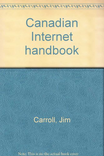 Stock image for Canadian Internet handbook for sale by -OnTimeBooks-