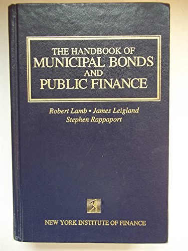 Stock image for The Handbook of Municipal Bonds and Public Finance for sale by HPB-Red