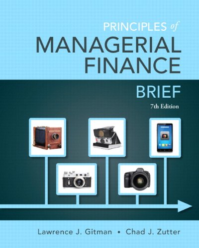 Imagen de archivo de Principles of Managerial Finance, Brief Plus NEW MyLab Finance with Pearson eText -- Access Card Package (7th Edition) (Pearson Series in Finance) a la venta por GoldBooks