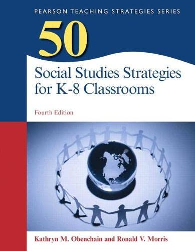 Beispielbild fr 50 Social Studies Strategies for K-8 Classrooms, Loose-Leaf Version (4th Edition) zum Verkauf von BooksRun