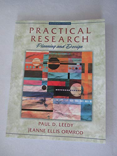 Beispielbild fr Practical Research: Planning and Design (11th Edition) zum Verkauf von BooksRun