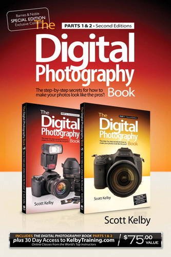 Imagen de archivo de The Digital Photography Book, Parts 1 and 2 with 1 Month of Access to Kelby Training, B&N a la venta por Jenson Books Inc