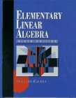 Stock image for Elementary Linear Algebra for sale by HPB-Red