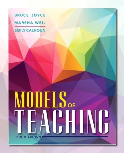 Beispielbild fr Models of Teaching zum Verkauf von SecondSale