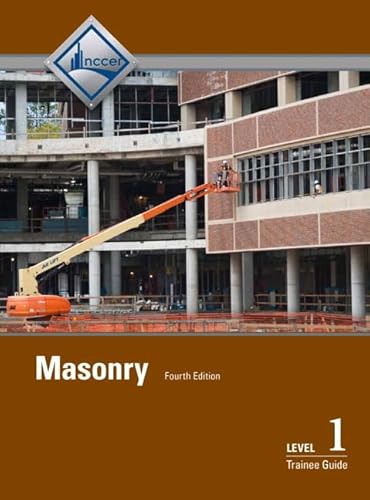 9780133754025: Masonry Level 1 Trainee Guide