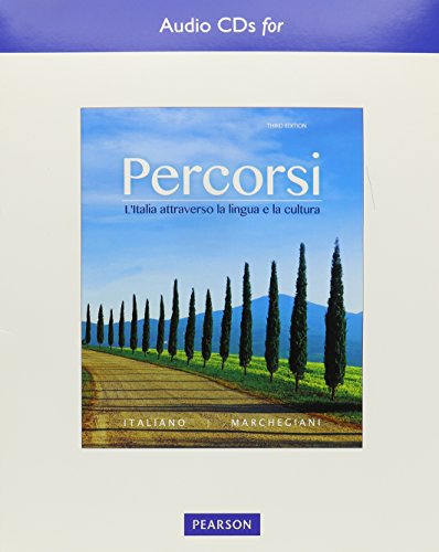 Stock image for Text Audio CDs for Percorsi: L'Italia attraverso la lingua e la cultura for sale by Iridium_Books