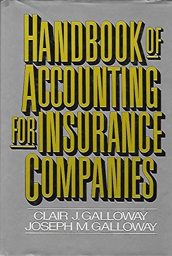 9780133760132: Handbook of Accounting for Insurance Companies