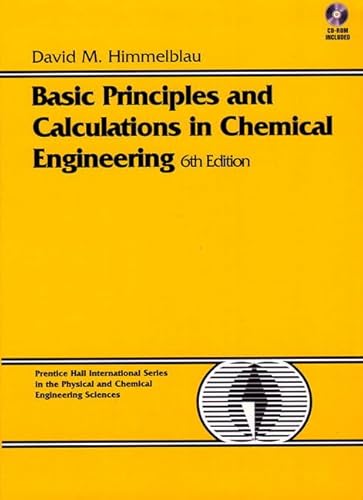 Basic Principles And Calculations In Chemical Engineering