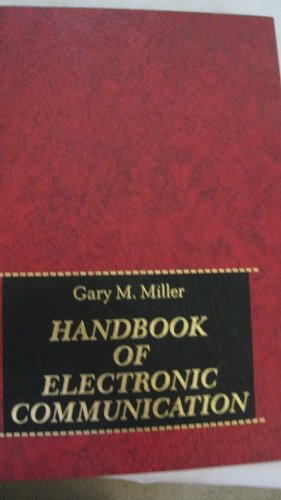 Beispielbild fr Handbook of Electronic Communications zum Verkauf von Wonder Book