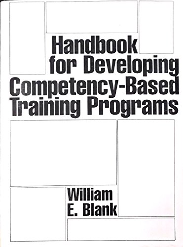 Stock image for Handbook for Developing Competency-Based Training Programs for sale by Better World Books: West