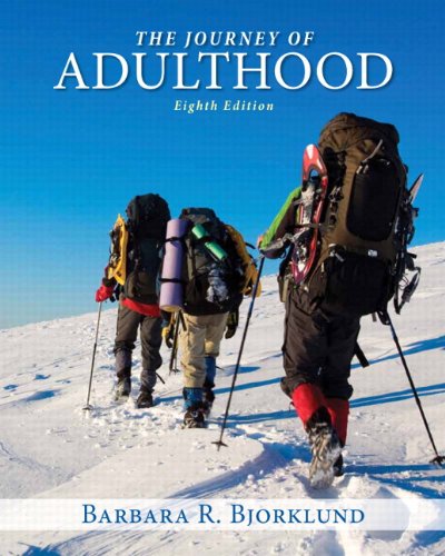 Imagen de archivo de Journey of Adulthood Plus NEW MySearchLab with Pearson eText -- Access Card Package (8th Edition) a la venta por Jenson Books Inc