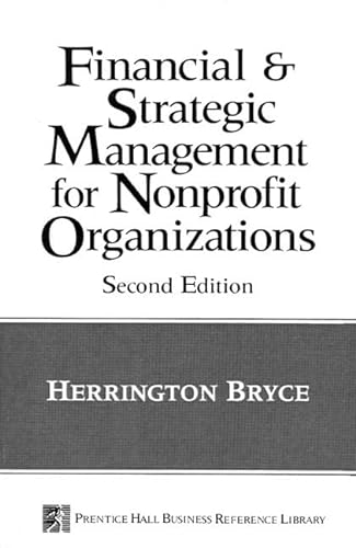 Financial and Strategic Management for Non-profit Organizations - Herrington Bryce