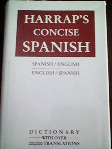 9780133776157: Harrap'S Concise Spanish: English-Spanish/Spanish-English in One Volume