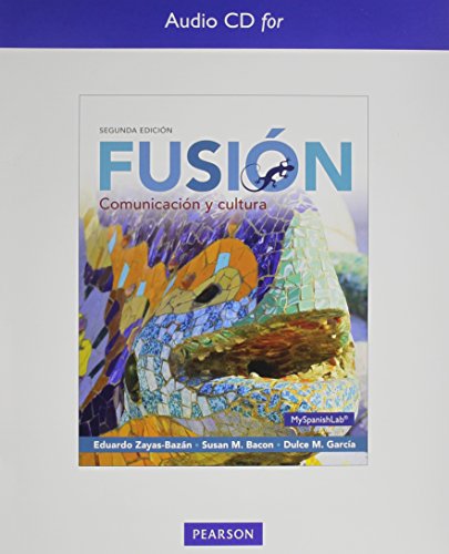 Imagen de archivo de Text Audio CDs for Fusion: Comunicacion y cultura a la venta por Iridium_Books