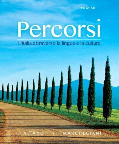 Stock image for Percorsi: L'Italia attraverso la lingua e la cultura (3rd Edition) for sale by redgorillabooks