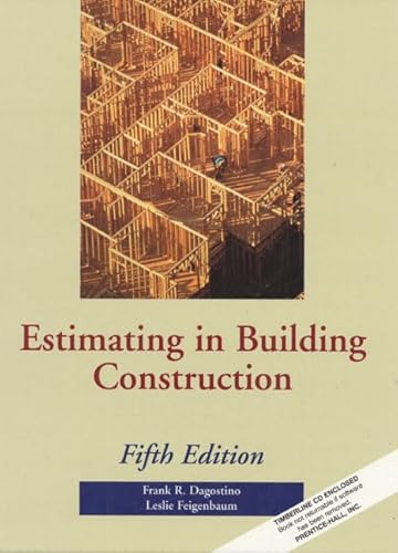 Beispielbild fr Estimating in Building Construction zum Verkauf von Better World Books