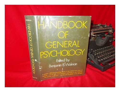 Imagen de archivo de Handbook of General Psychology a la venta por Better World Books