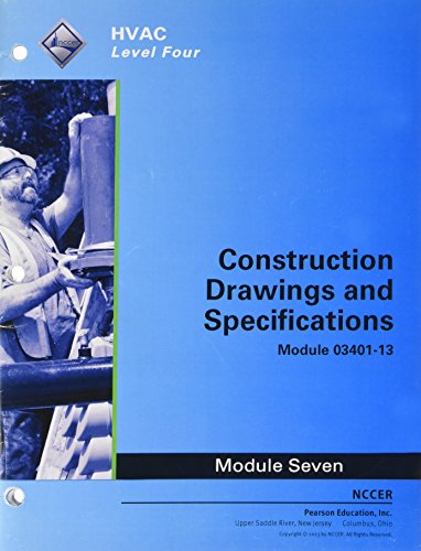 9780133781601: 03401-13 Construction Drawings and Specifications Trainee Guide