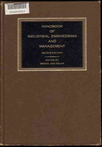 9780133784633: Handbook of Industrial Engineering and Management