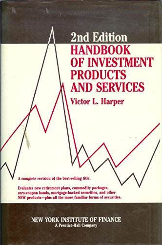 Beispielbild fr Handbook of Investment Products and Services zum Verkauf von Hawking Books