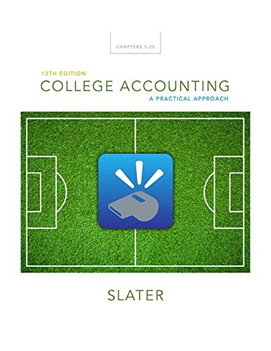 College Accounting: A Practical Approach (13th Edition)