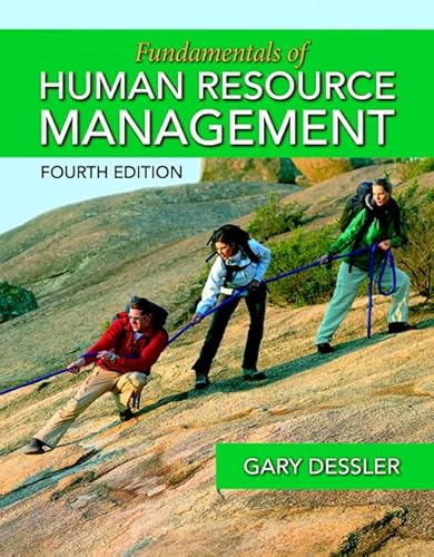 Stock image for Fundamentals of Human Resource Management (4th Edition) for sale by Wrigley Books