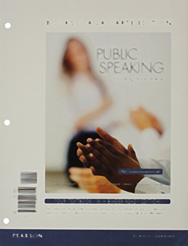 Stock image for Public Speaking: Finding Your Voice, Books a la Carte Edition Plus NEW MyLab Communication with Pearson eText -- Access Card Package (10th Edition) for sale by Iridium_Books