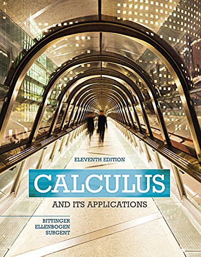 9780133795561: Calculus and Its Applications