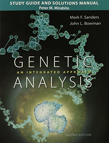 Stock image for Study Guide and Solutions Manual for Genetic Analysis: An Integrated Approach for sale by Upward Bound Books