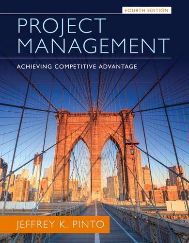 Beispielbild fr Project Management: Achieving Competitive Advantage (4th Edition) zum Verkauf von BooksRun