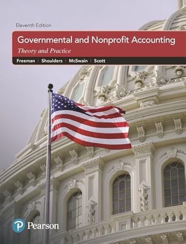 Stock image for Governmental and Nonprofit Accounting for sale by Byrd Books