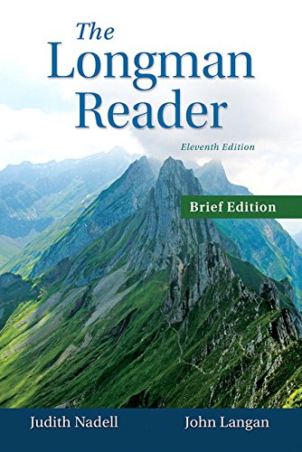 Stock image for The Longman Reader, Brief Edition (11th Edition) for sale by BOOKER C