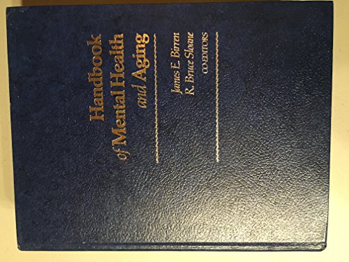 9780133802610: Handbook of Mental Health and Aging