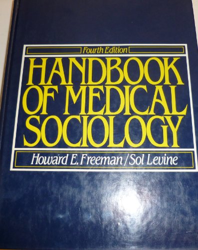 Imagen de archivo de Handbook of Medical Sociology a la venta por Better World Books