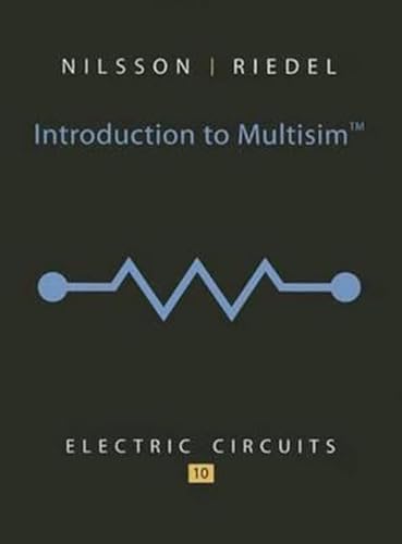 9780133806694: Introduction to Multisim for Electric Circuits
