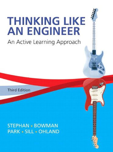 9780133808483: Thinking Like an Engineer with Access Code: An Active Learning Approach