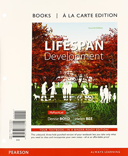 Stock image for Lifespan Development, Books a la Carte plus NEW MyLab Psychology with eText -- Access Card Package (7th Edition) for sale by Iridium_Books