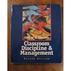 Stock image for Classroom Discipline & Management for sale by SecondSale