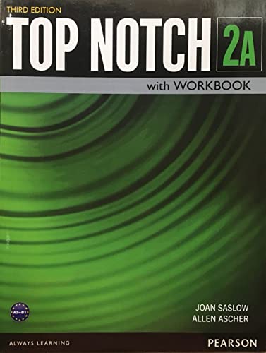 Beispielbild fr Top Notch 2 Student Book/Workbook Split A zum Verkauf von Read&Dream