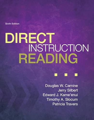 Beispielbild fr Direct Instruction Reading, Enhanced Pearson eText with Loose Leaf Version -- Access Card Package (What's New in Special Education) zum Verkauf von Pieuler Store
